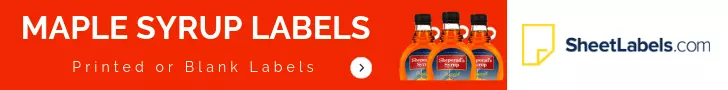 maple syrup labels