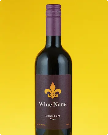 Classic Crest Felt - Regal, textured, and sophisticated label material